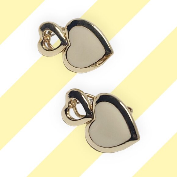 Camille Lucie Ring for Women, Cream Colored Epoxy Shaped Heart - Picture 8 of 9